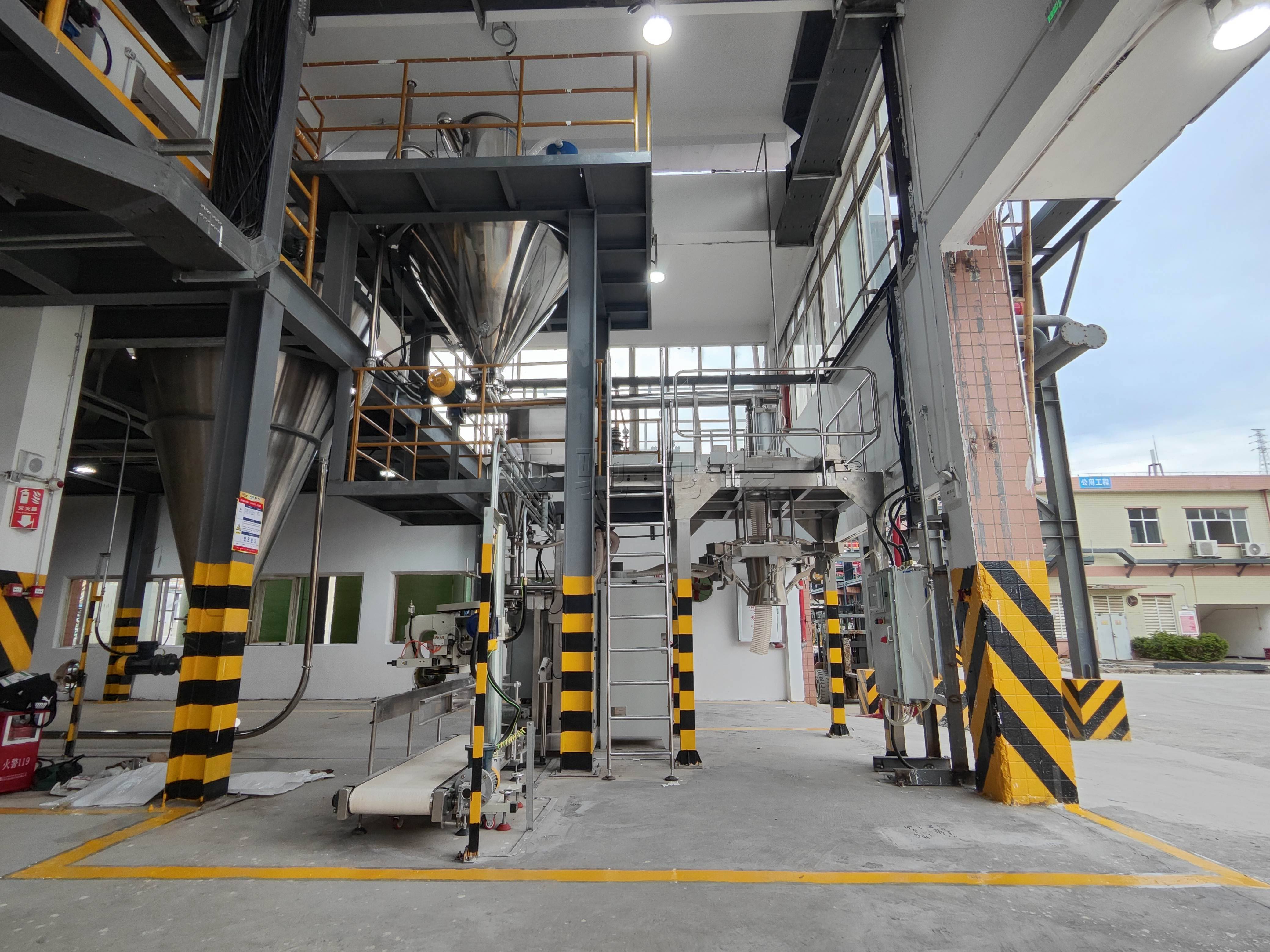 半自动吨袋定量包装机：大宗物料定量称重的可靠解决方案